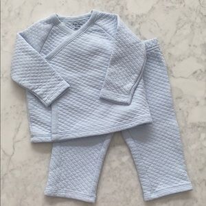 Ralph Lauren cotton blend quilted 2pc set